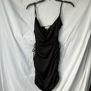 Black minidress studio 1011